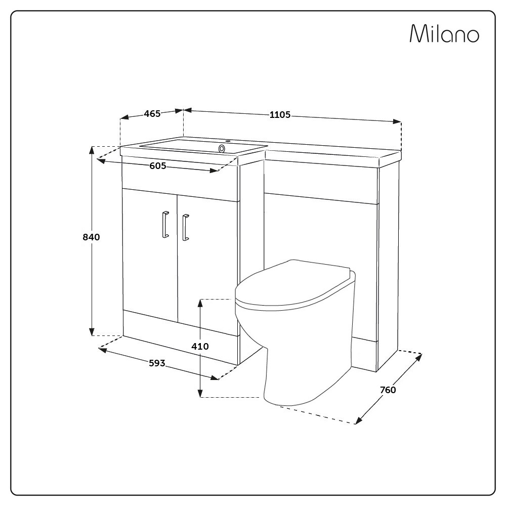 product dimensions