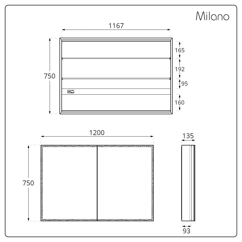 product dimensions