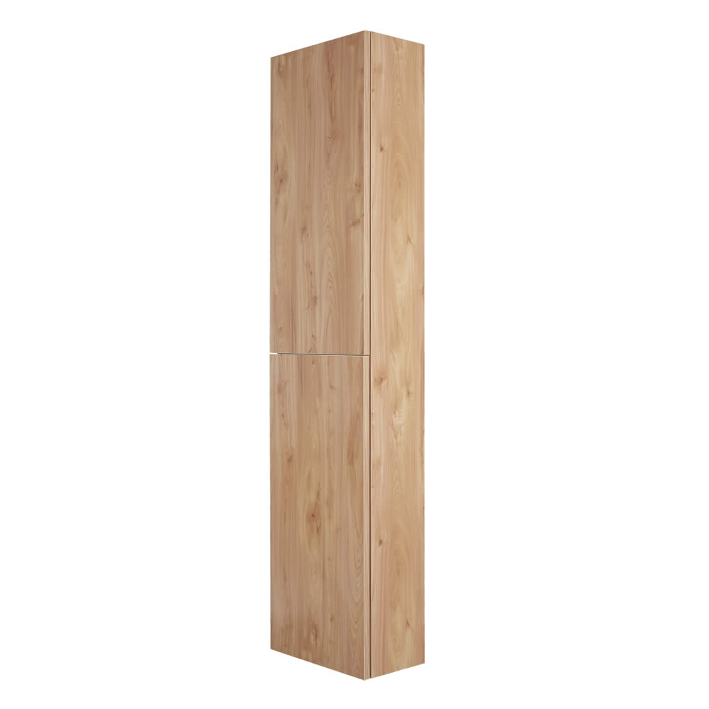 Milano Oxley - 350x1500mm Closed Storage Unit - Golden Oak