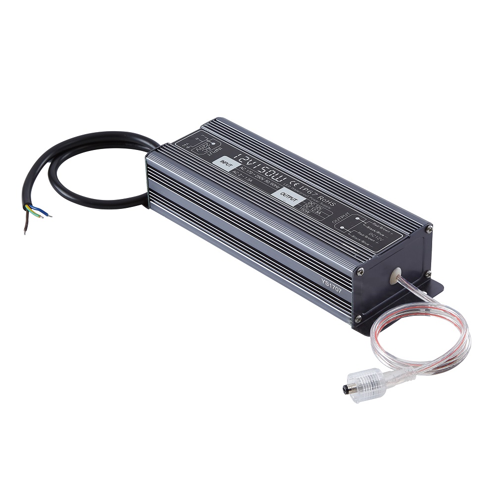 Biard 150W 12VDC Rainproof LED Driver/Transformer