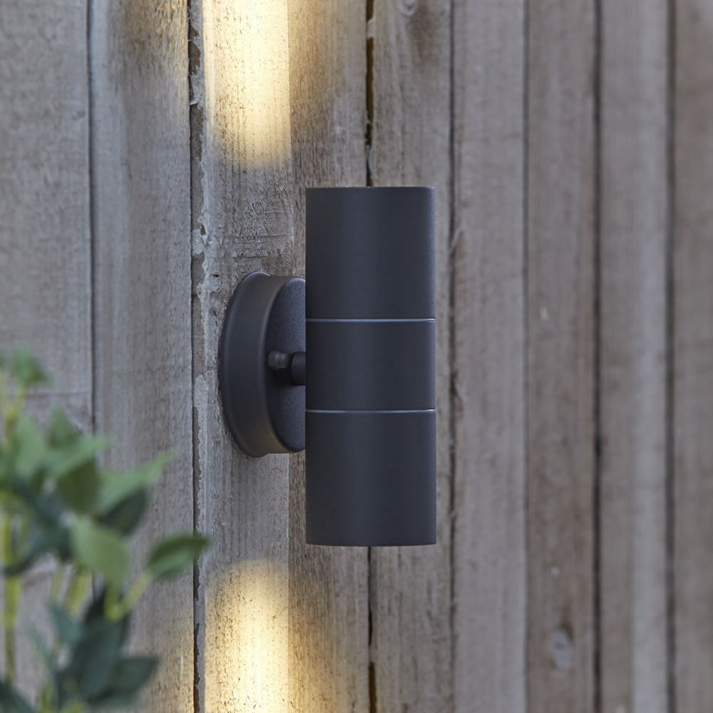 Biard Le Mans Up/Down Outdoor Wall Light - Anthracite
