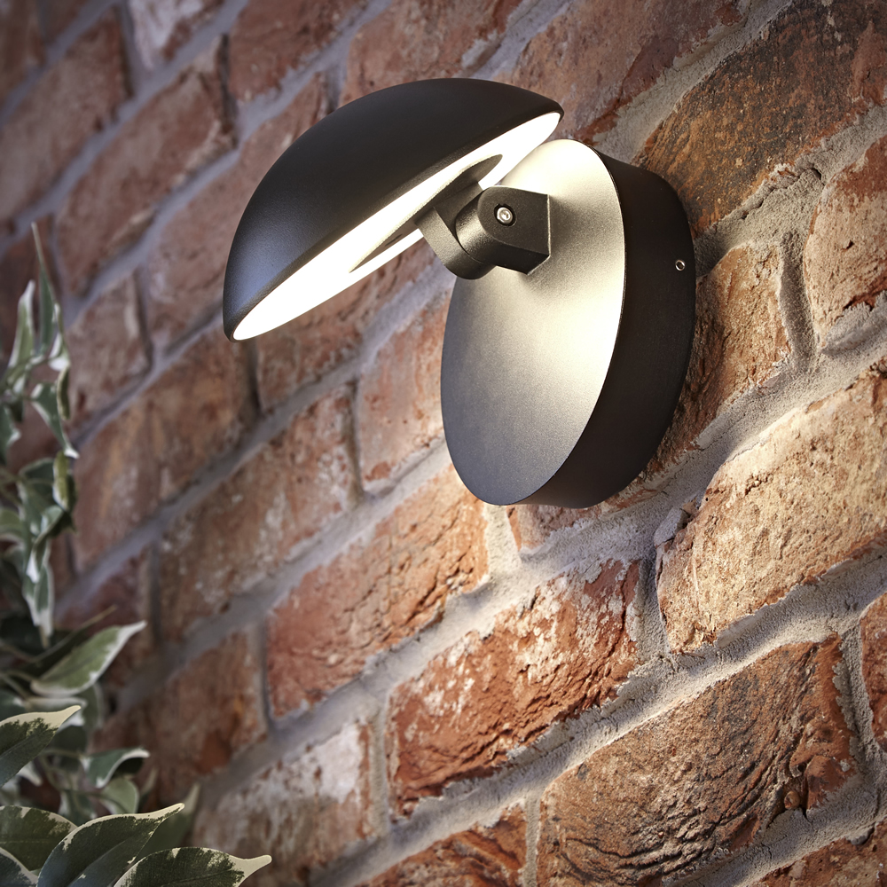 Biard Piombino Adjustable LED Wall Light - Black