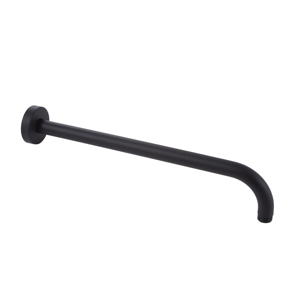 Milano Nero - Wall Mounted Shower Arm - Black