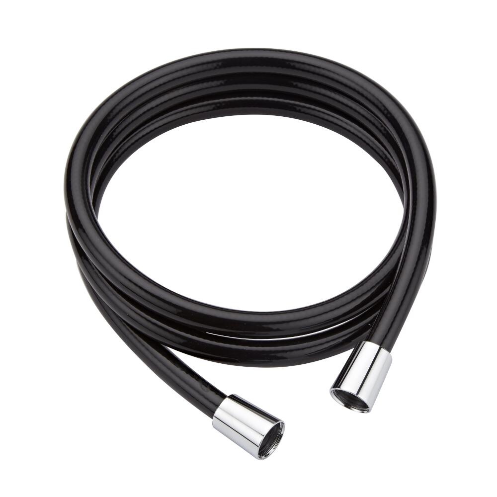 Milano 1.75m Smooth Shower Hose - Black