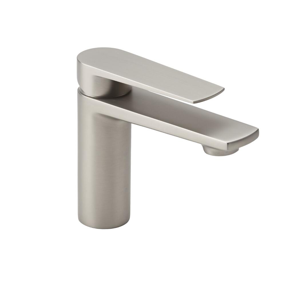 Milano Hunston - Modern Mono Basin Mixer - Brushed Nickel