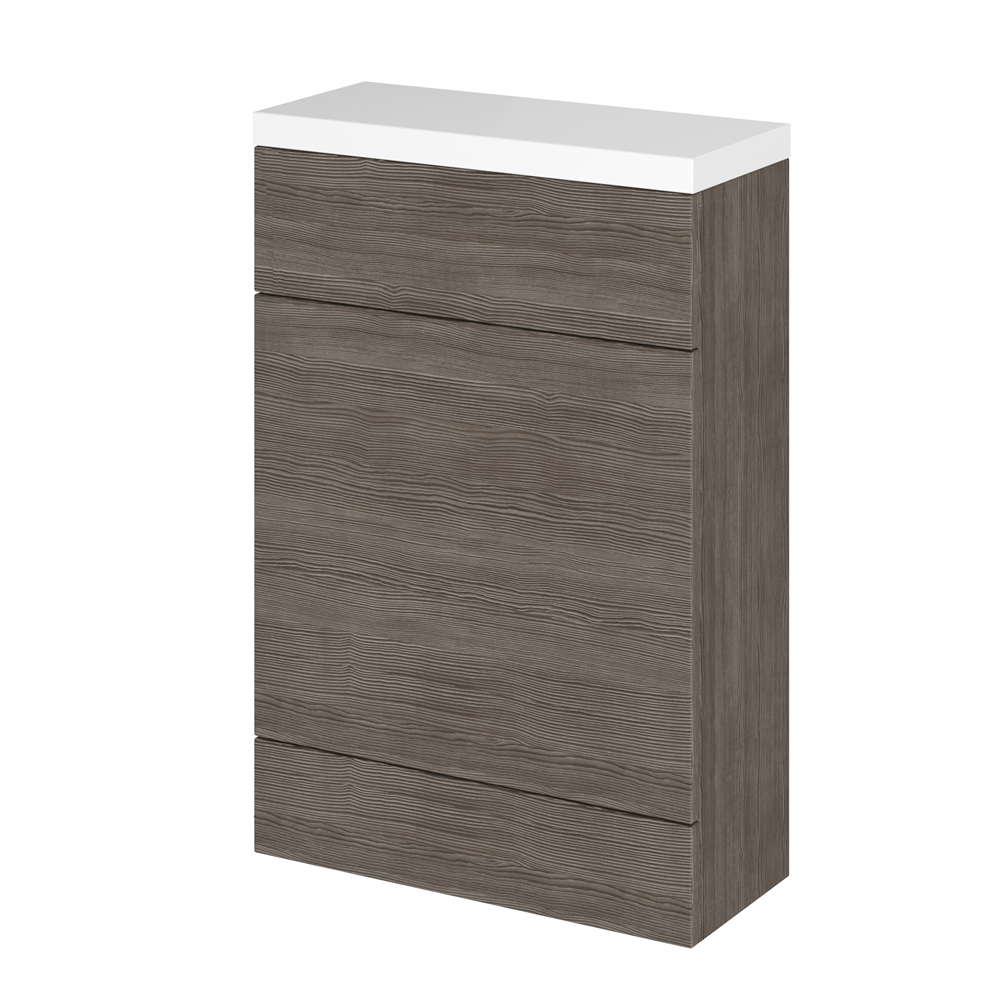 Hudson Reed - Avola WC Unit 500mm x 235mm - Grey Brown