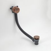 Milano - Modern Overflow Bath Filler and Waste - Choice of Finish