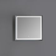 Milano Bromley - Modern Waterproof LED Mirror - 750mm x 700mm - Choice of Finish