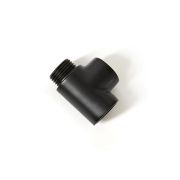 Milano - Dual Fuel T Piece - Black