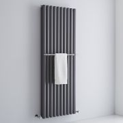 Milano Aruba - Chrome Towel Rail for Aruba Vertical Designer Radiators - Choice of Width