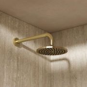 Crosswater MPRO - Round Fixed Shower Head - 200mm  - Choice of Finish