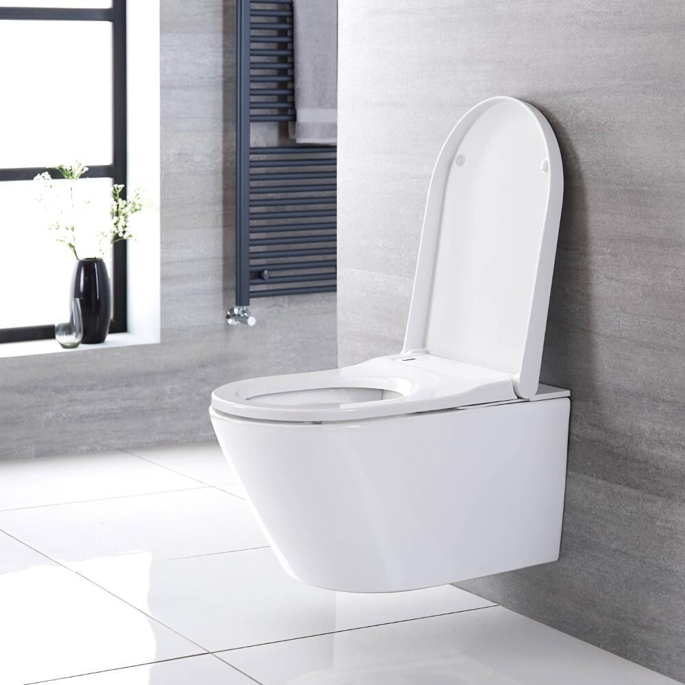 Milano Luxus - Wall Hung Japanese Bidet Toilet with Soft Close Seat