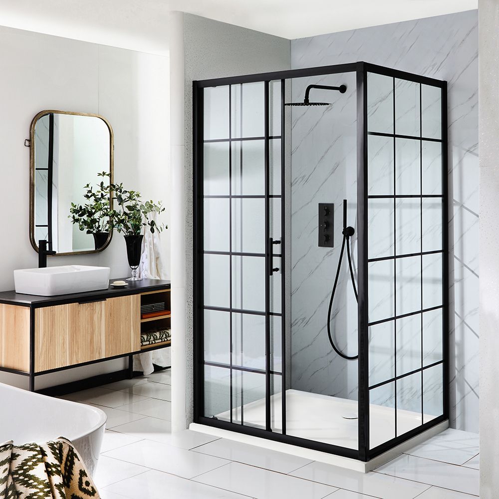 Haven8 Level Access Sliding Door Shower Enclosure