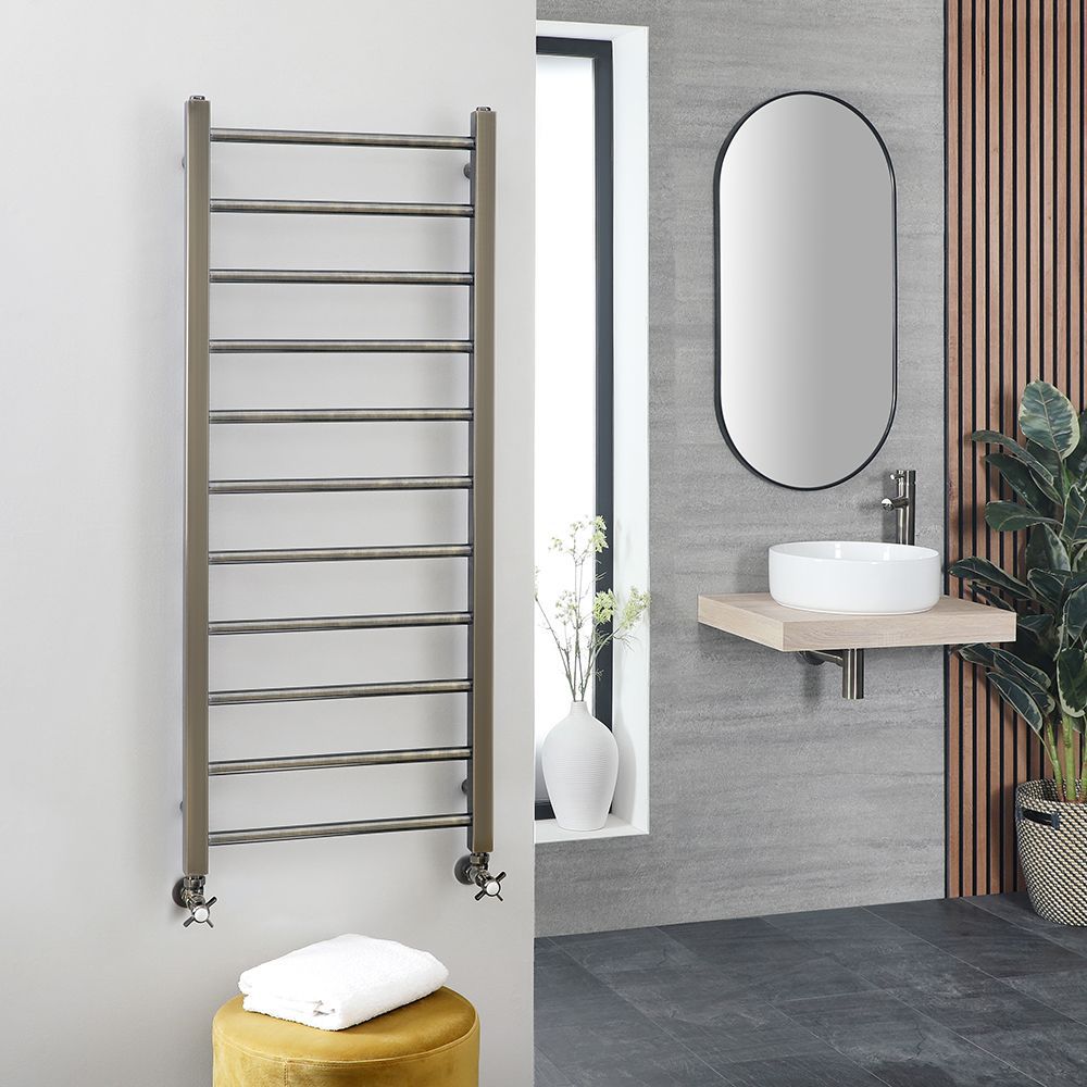 WarmlyYours Maple 8 Electric Wall Mount Towel Warmer Series, Hardwired