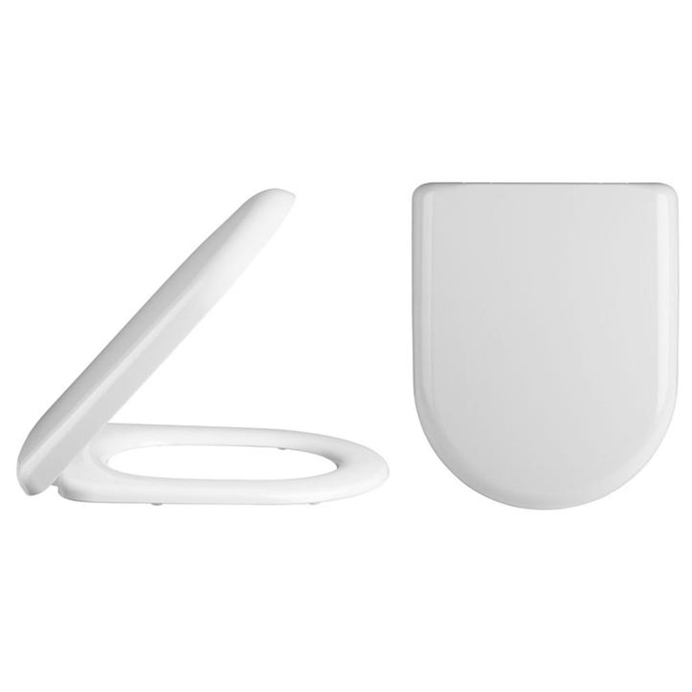 Milano Luxury DShape Top Fixing Toilet Seat