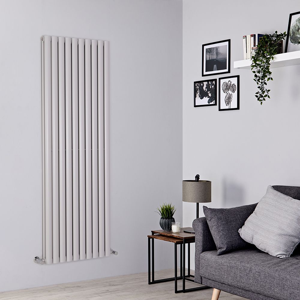 Milano Aruba Light Grey Vertical Designer Radiator 1780mm x