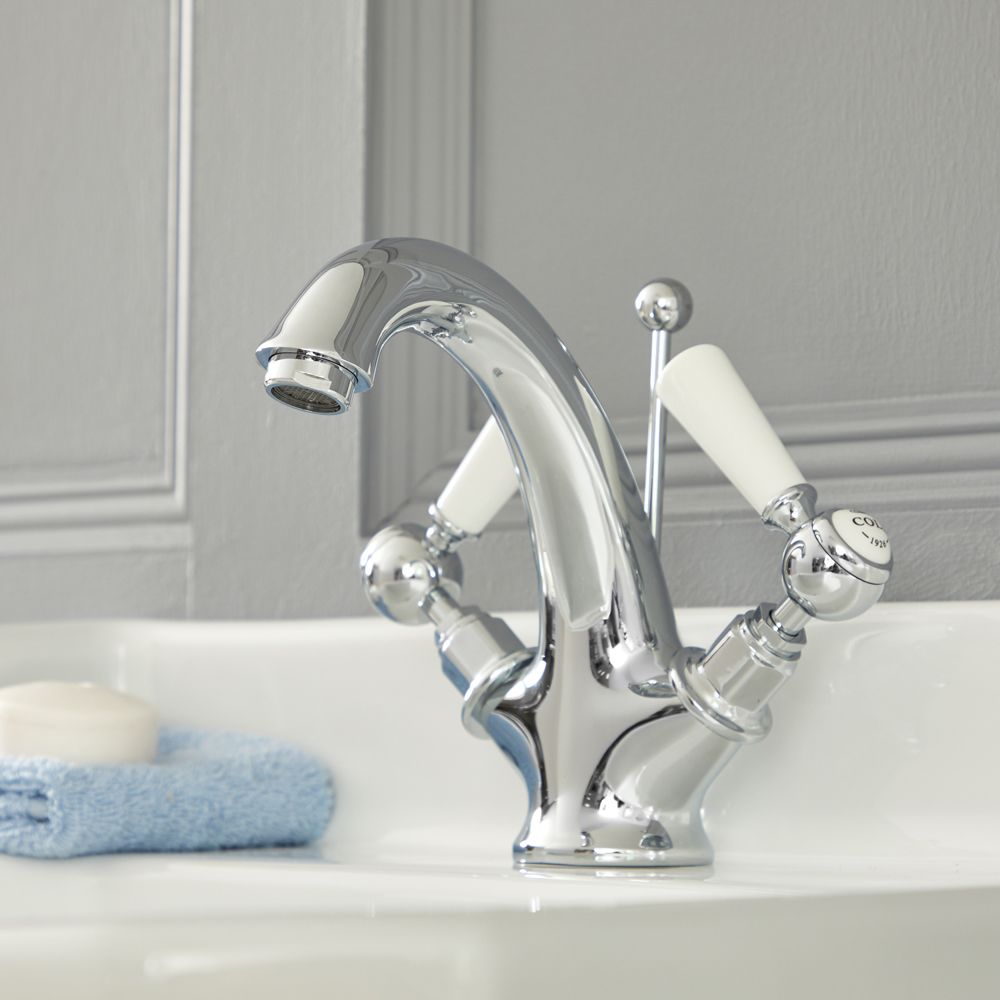 Cassellie TDY005 Chrome Plated Mono Basin Mixer tap 