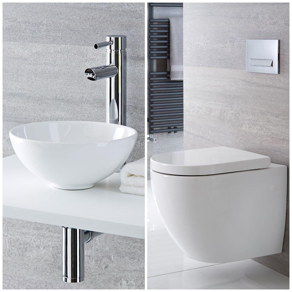 Luxury Modern Chrome Square Bathroom Basin Sink Bottle Trap /& Unslotted Waste