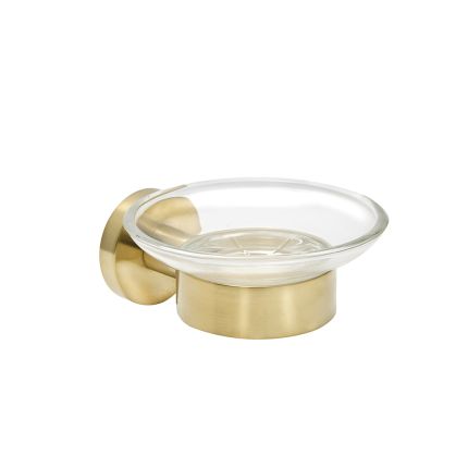 Milano Ayanna - Modern Soap Dish - Brushed Brass