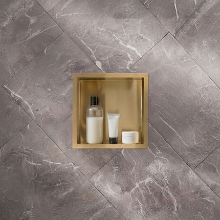 Milano - 340mm Square Shower Niche - Choice of Finish