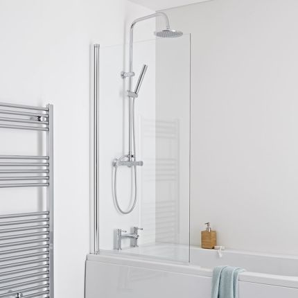 Milano Portland - Square Bath Shower Screen