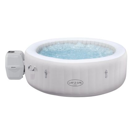 Lay-Z-Spa Paris - AirJet Inflatable 4 Person Hot Tub with LED Lights