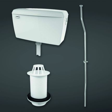 RAK - Concealed 4.5L Urinal Auto Cistern - for 1 Urinal