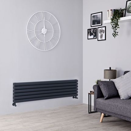Milano Aruba - Horizontal Designer Radiator - Choice of Size and Finish