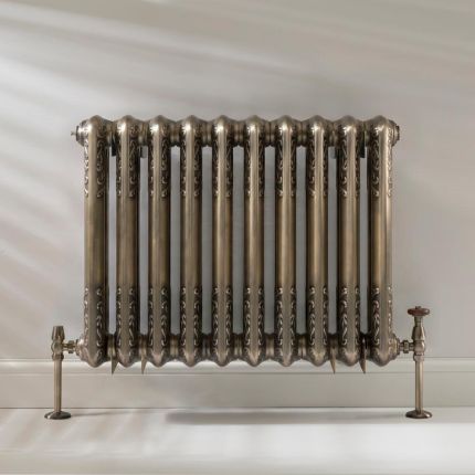 Milano Bloomsbury - Traditional Horizontal 2 Column Radiator - Choice of sizes and finish