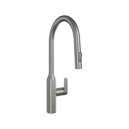 Harlyn Ives - Modern Pull Out Spray Kitchen Mixer Tap - Choice of Finish
