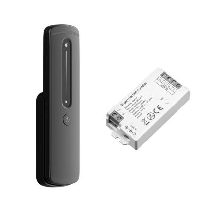 VEW - Single Colour LED Remote Control and Controller Kit - White