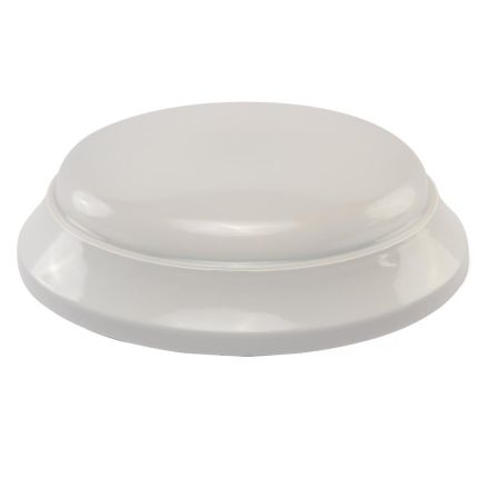 MARK Astro - Round Bulkhead Wall & Ceiling Light - White