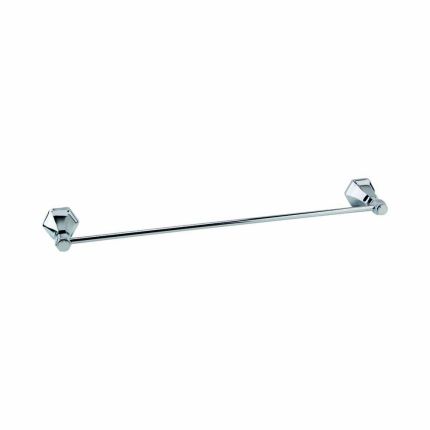 RAK Washington - Traditional 600mm Single Towel Rail - Chrome