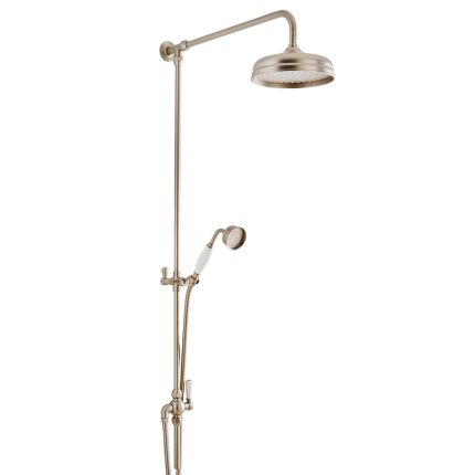 Milano Elizabeth - Traditional Grand Rigid Riser with Hand Shower - Choice of Finish