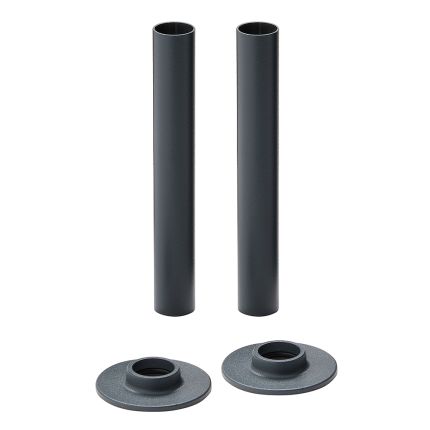 Milano - Anthracite Radiator Pipe Sleeves