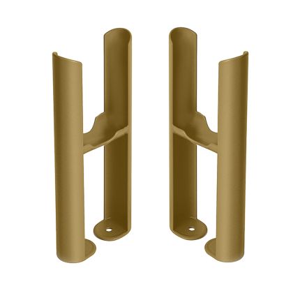 Milano Windsor - Floor-Mounting Feet for Traditional 2 Column Windsor Radiators - Choice of Metallic Colours