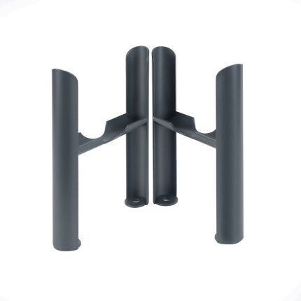 Milano Windsor - Anthracite Floor-Mounting Feet for Traditional 4 Column Windsor Radiators