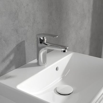Villeroy & Boch O.Novo Start - Mono Basin Mixer Tap without Waste - Chrome