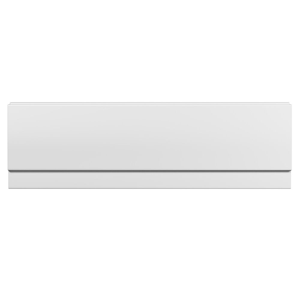Milano - 1700mm Modern Bath Side Panel - White