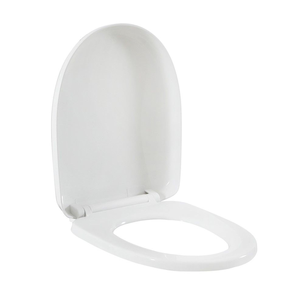 Milano Legend - White Traditional Soft Close Toilet Seat