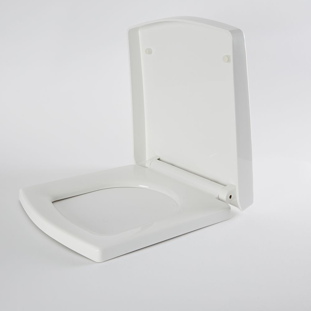 Milano Farington - White Soft Close Quick Release Top Fix Toilet Seat