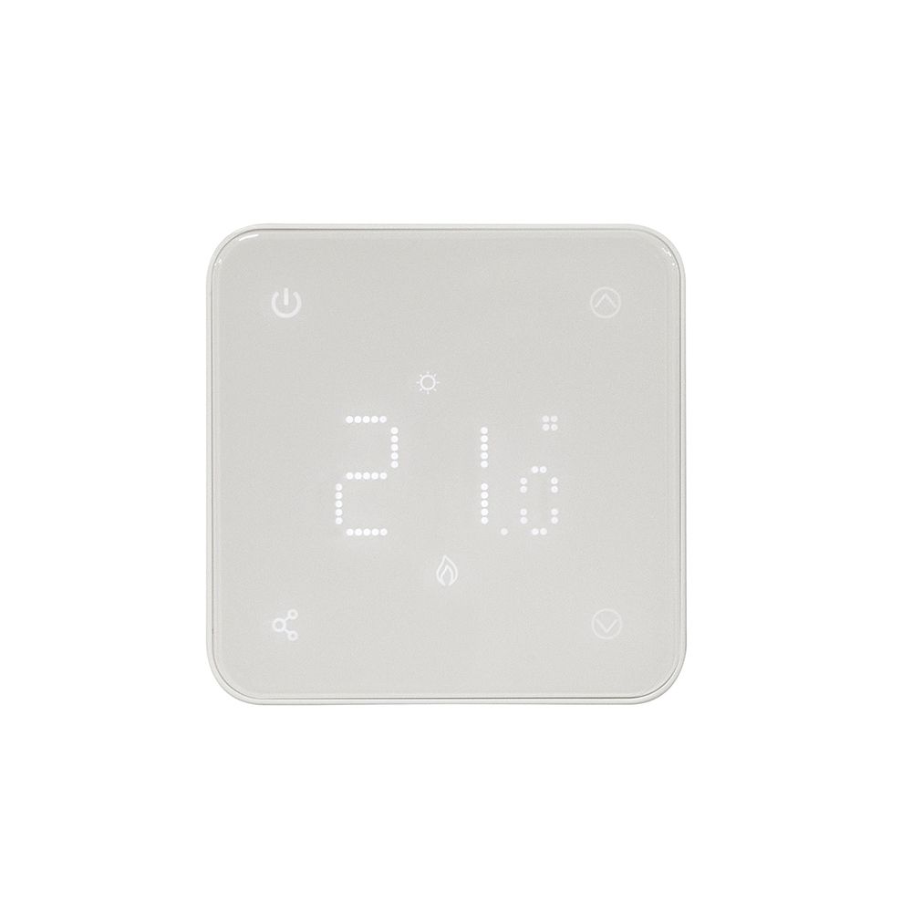Milano Connect - Electric Heating Backlit Wi-Fi Thermostat - White