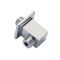 Milano Arvo - Modern Square Brass Shower Outlet Elbow - Chrome