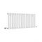 Milano Aruba - White Horizontal Designer Radiator - 400mm x 1000mm (Single Panel)