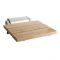Milano Select - Modern Wall Mounted Folding Shower Seat - Bamboo