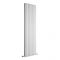 Milano Alpha - White Flat Panel Vertical Designer Radiator - 1780mm x 560mm (Double Panel)