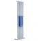 Milano - Chrome Towel Rail for Aruba Vertical Designer Radiators - 350mm