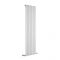 Milano Alpha - White Flat Panel Vertical Designer Radiator - 1600mm x 490mm (Single Panel)