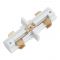 Biard Straight Connector for Track Light - White