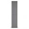 Milano Aruba - Anthracite Vertical Designer Radiator - 1400mm x 354mm
